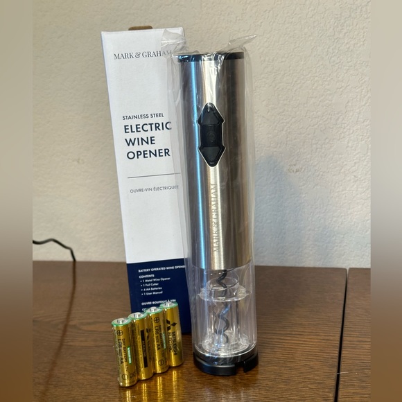 Mark & Graham Kitchen Mark Graham Electric Wine Opener Poshmark